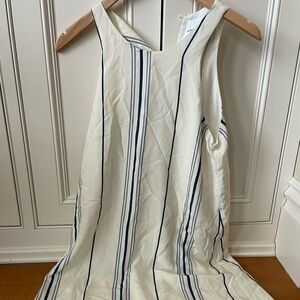 Amour Very tank dress - white with stripes - size S - good condition